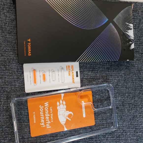 TORRAS Strong Shockproof Seamless Samsung Galaxy S25 Ultra Crystal Clear - Picture 8 of 13